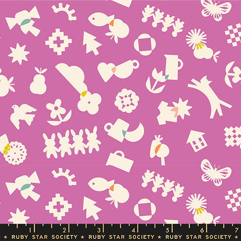 PREORDER Paper Cuts 2 All Good in Heliotrope RS1108 15 - Ruby Star Society Sold by the Half Yard